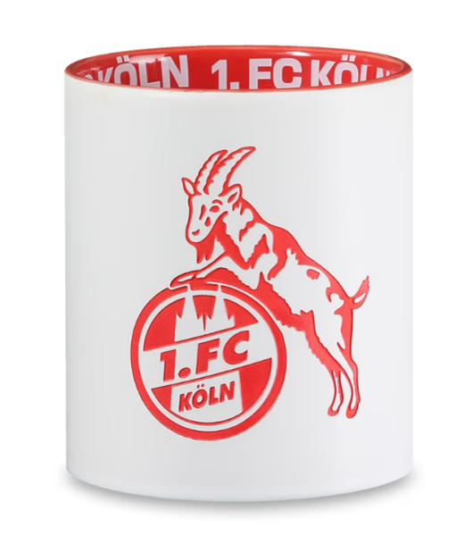 1. FC Köln - Tasse "Prägung" weiß